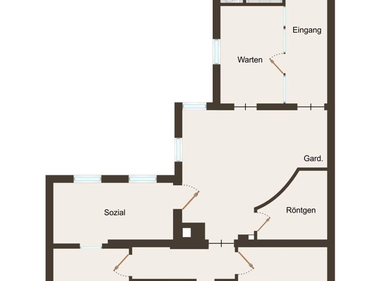 Praxis zur Miete 1.120 € 7 Zimmer 112 m² Bürofläche Kitzingen 97318
