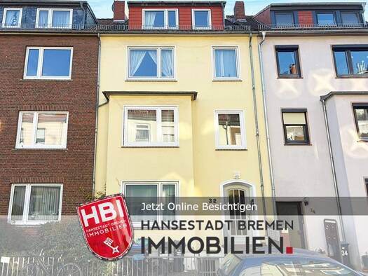 Wohnung zum Kauf 159.000 € 3 Zimmer 59 m² 2. Geschoss Hohentor Süd 28199