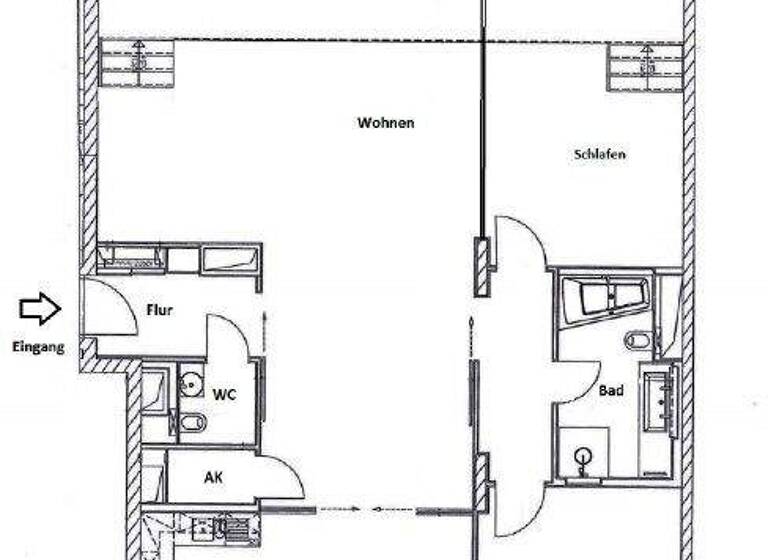 Wohnung zur Miete 2.478 € 3 Zimmer 159,8 m² 1. Geschoss frei ab sofort St. Wolfgang Straße 4 Mitte Berlin 10178