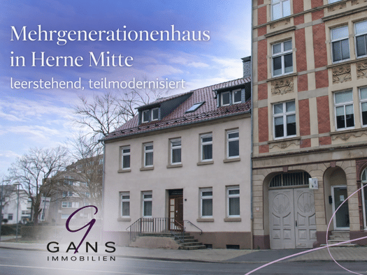Mehrfamilienhaus zum Kauf 335.000 € 6 Zimmer 233 m² 464 m² Grundstück Neustraße 26 Herne-Mitte Herne 44623