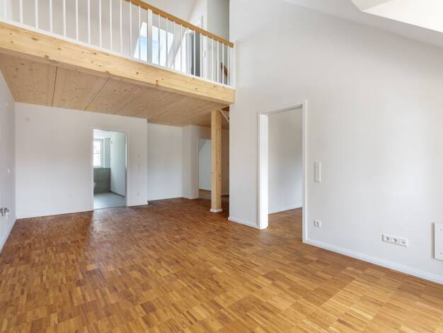 Wohnung zur Miete - Erstbezug 1.390 € 3 Zimmer 77 m² 1. Geschoss Unterweikertshofen Erdweg 85253