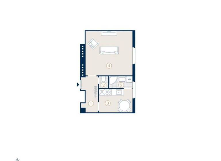 Studio zum Kauf 178.000 € 1 Zimmer 35 m² 4. Geschoss Wien,Rudolfsheim-Fünfhaus 1150