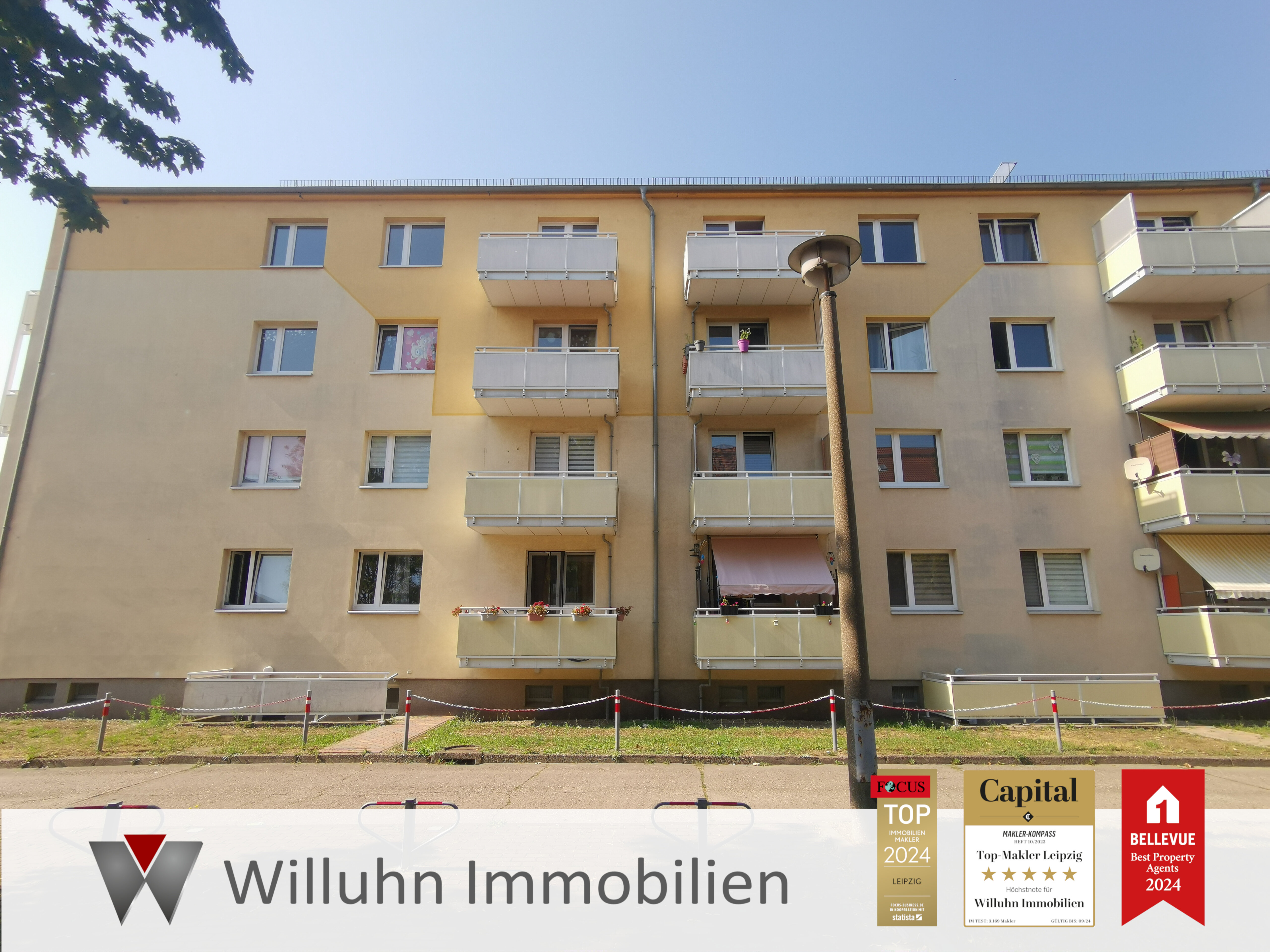 Wohnung zur Miete 309 € 3 Zimmer 58,2 m²<br/>Wohnfläche 3.<br/>Geschoss Albert-Keller-Straße 16 Merseburg Merseburg 06217