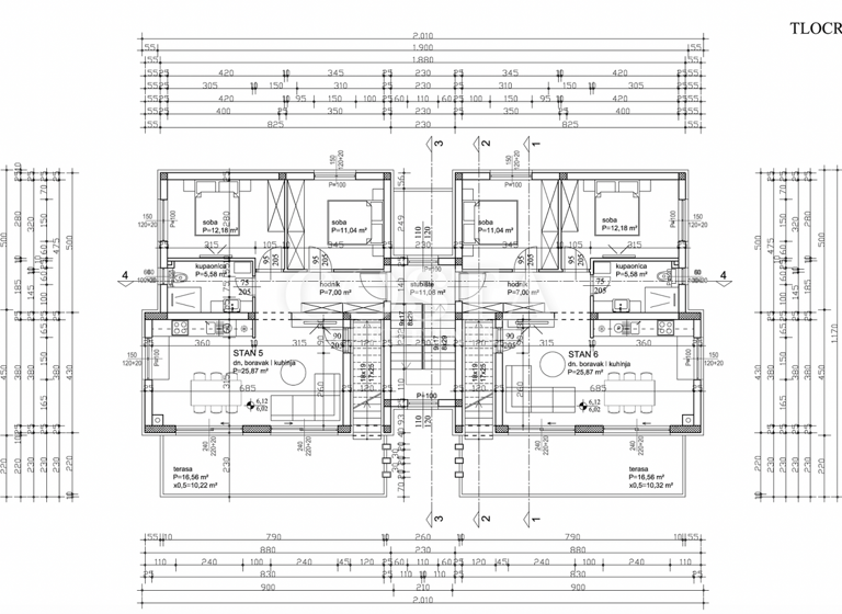 Wohnung zum Kauf 360.000 € 3 Zimmer Sukosan 23206