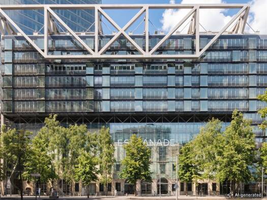 Wohnung zur Miete 1.600 € 2 Zimmer 62 m² 2. Geschoss Bellevuestraße 1 Tiergarten Mitte 10785