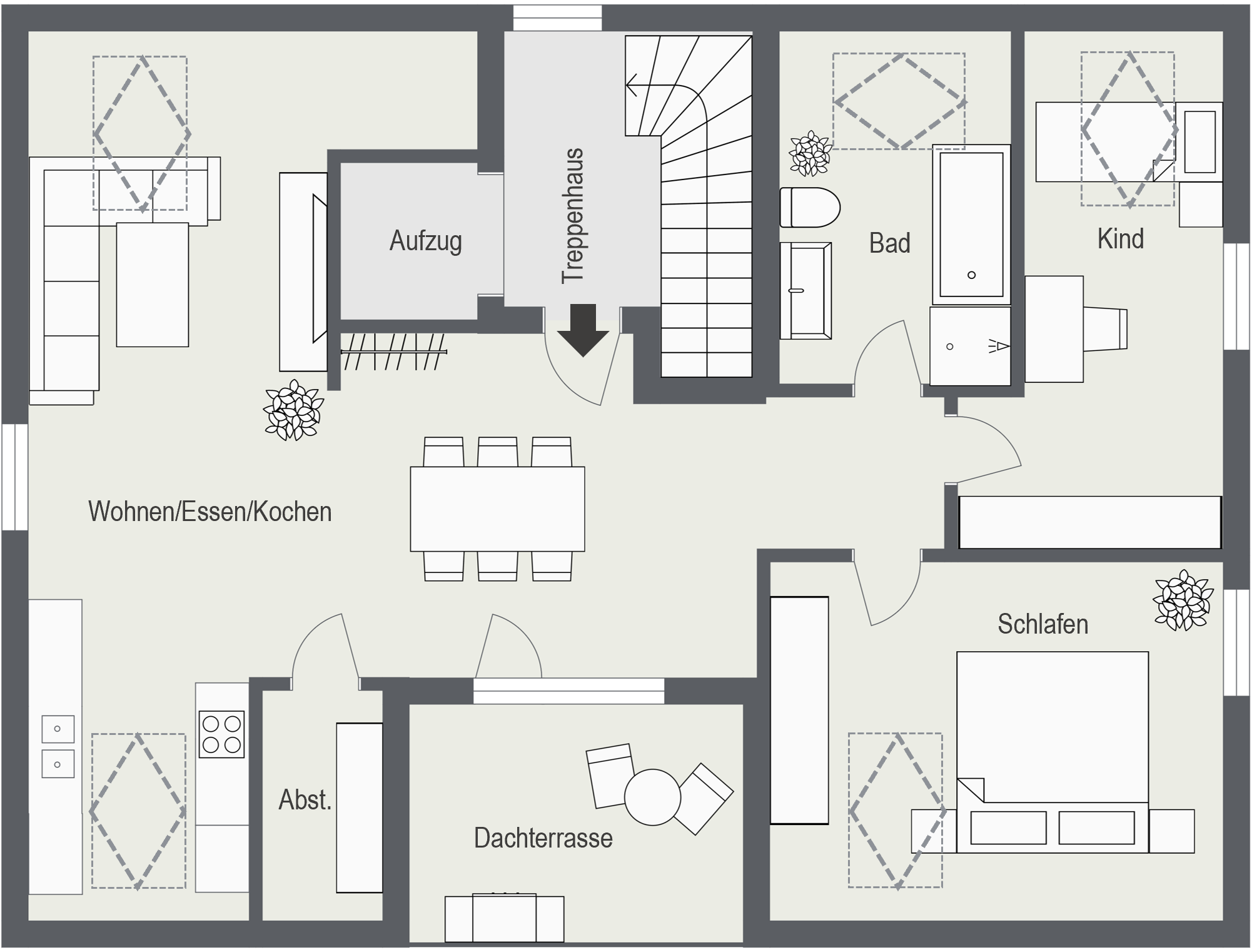 Wohnung zum Kauf provisionsfrei 1.069.000 € 3 Zimmer 96 m²<br/>Wohnfläche Untermenzing-Allach München 80999