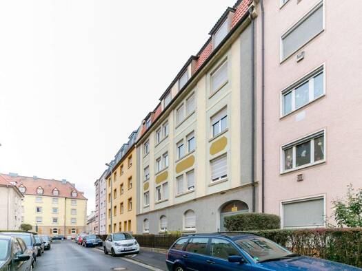 Wohnung zur Miete 420 € 2 Zimmer 61,2 m² Geschoss 3/4 frei ab sofort Bauschstraße Innenstadt Schweinfurt 97421