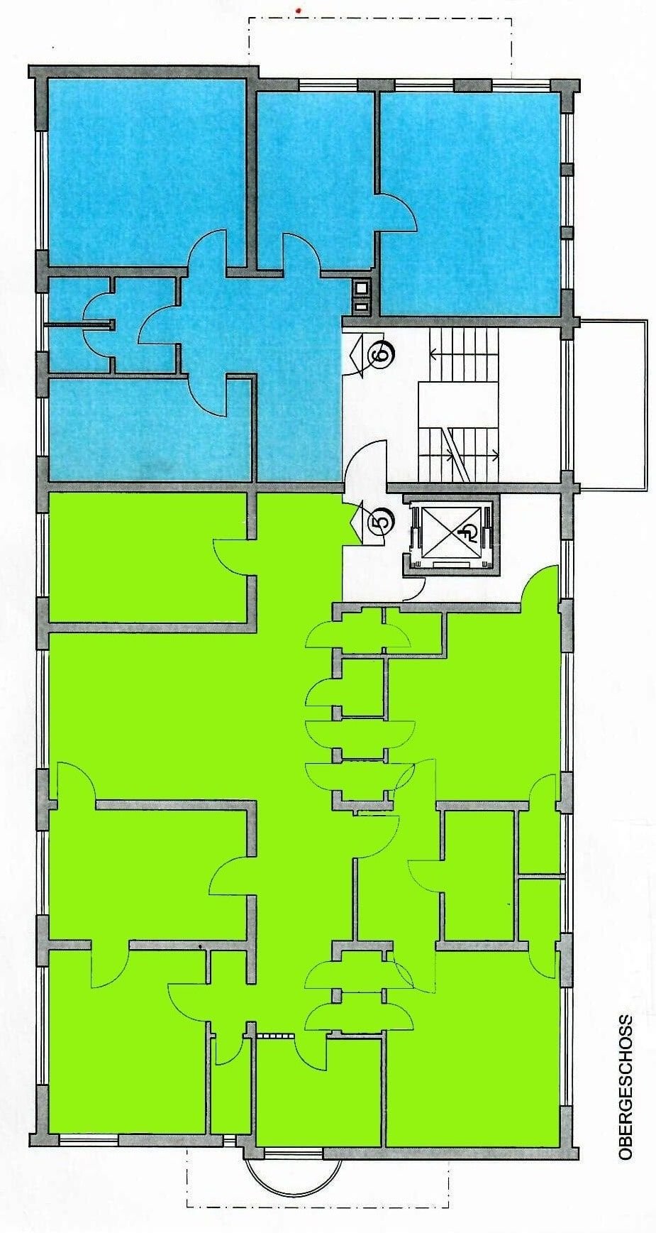 Büro-/Praxisfläche zur Miete provisionsfrei 1.600 € 6 Zimmer Achern Achern 77855