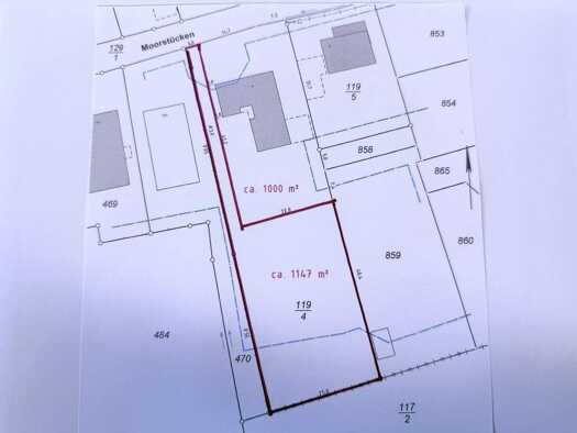 Grundstück zum Kauf 245.000 € 1.147 m² Grundstück Moorstücken 14 Bad Bramstedt 24576