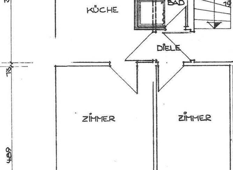 Wohnung zur Miete 665 € 2 Zimmer 53 m² 3. Geschoss Neckarstadt Mannheim 68169