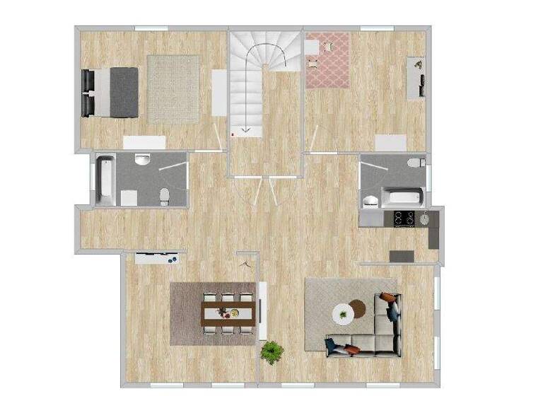 Wohnung zur Miete 640 € 4 Zimmer 120 m² 3. Geschoss Neukirchen 08459