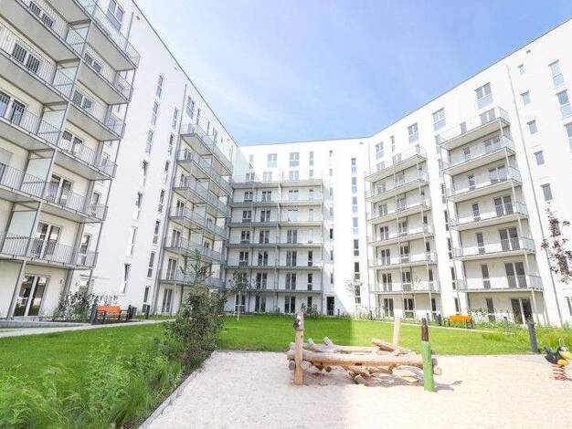 Wohnung zur Miete - Erstbezug 1.184 € 2 Zimmer 59,7 m² 5. Geschoss frei ab 01.01.2026 Mathilde-Maier-Straße 6 Gallus Frankfurt-Gallus 60326