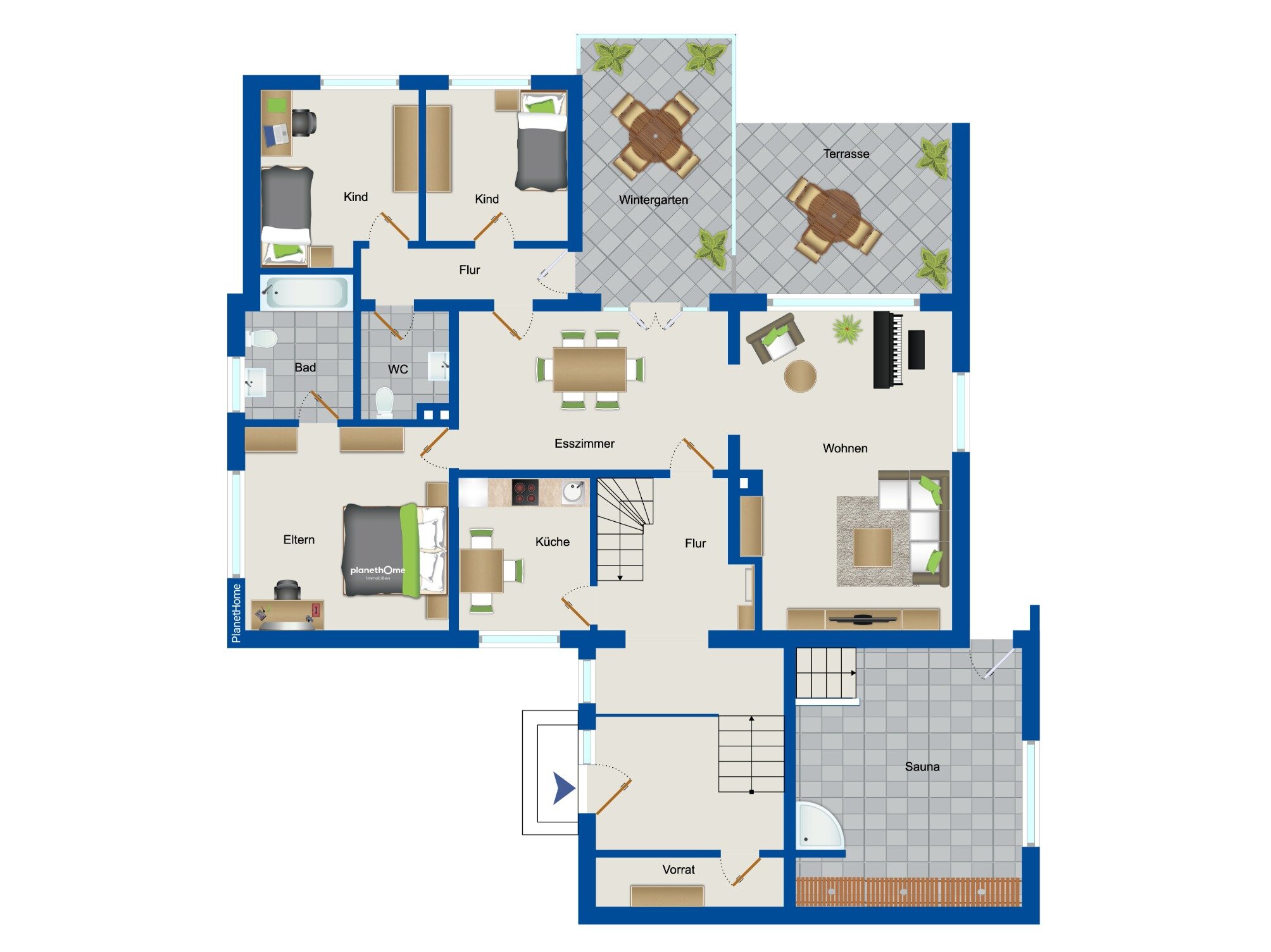 Einfamilienhaus zum Kauf 619.000 € 8 Zimmer 163 m²<br/>Wohnfläche 1.025 m²<br/>Grundstück Buxtehude Buxtehude 21614