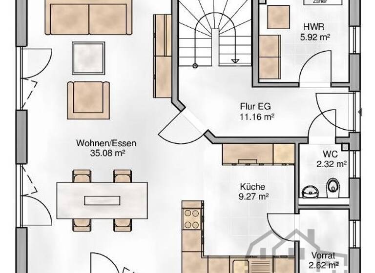 Stadthaus zum Kauf provisionsfrei 541.500 € 3 Zimmer 115 m² 550 m² Grundstück Weigendorf 91249