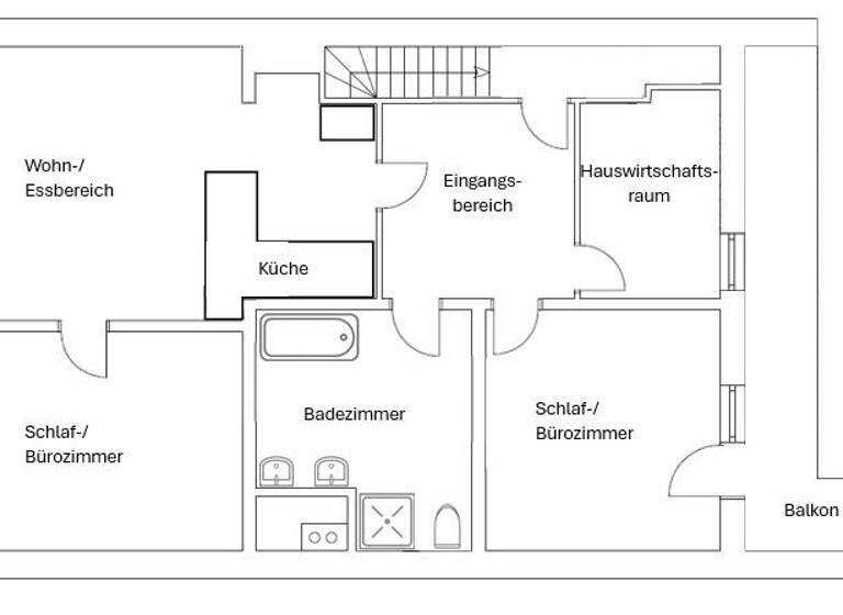 Wohnung zur Miete 1.200 € 4 Zimmer 115 m² Geschoss 2/2 frei ab 01.05.2026 Vilshofen Vilshofen an der Donau 94474