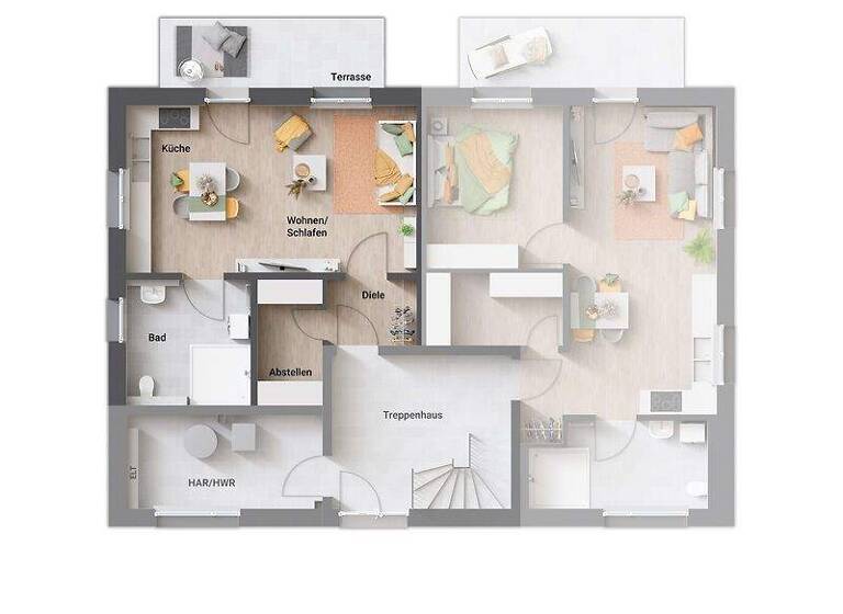 Mehrfamilienhaus zum Kauf provisionsfrei 1.132.750 € 5 Zimmer 287 m² 1.000 m² Grundstück Bokel Rietberg 33397