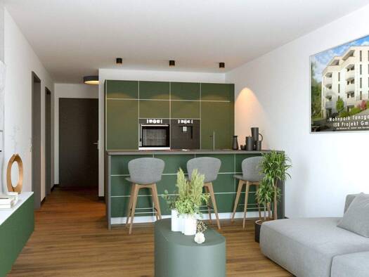 Wohnung zum Kauf - Erstbezug provisionsfrei 212.000 € 2 Zimmer 55,8 m² 1. Geschoss frei ab sofort Am Schüßler Ronshausen 36217