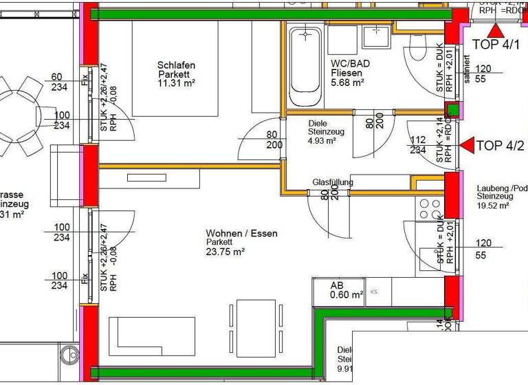 Wohnung zum Kauf 199.000 € 2 Zimmer 46,3 m² EG frei ab 01.01.2027 Hochsteingasse Geidorf Graz 8010