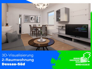 Wohnung zur Miete 350 € 2 Zimmer 50 m² 4. Geschoss frei ab 01.08.2025 Rudi-Richter-Straße 02 Süd Dessau-Roßlau 06849
