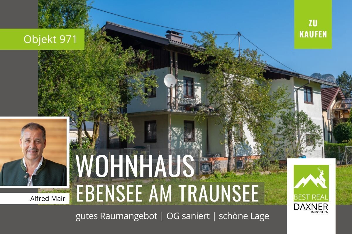 Mehrfamilienhaus zum Kauf 398.000 € 172 m²<br/>Wohnfläche 684 m²<br/>Grundstück Ebensee 4802