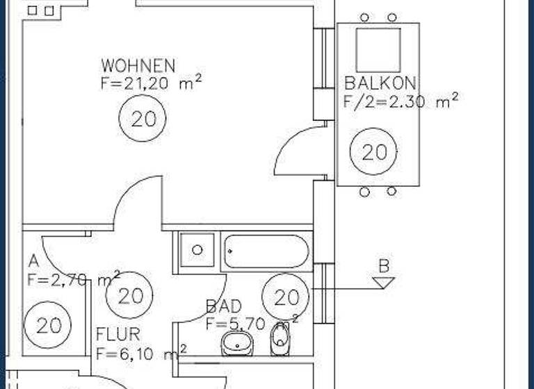 Wohnung zur Miete 592 € 2 Zimmer 69,6 m² Sudenburg Magdeburg 39112