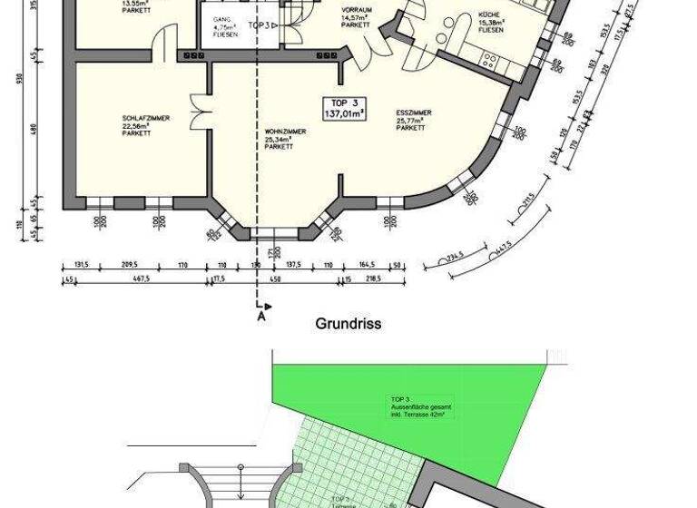 Wohnung zur Miete 1.771 € 5 Zimmer 137 m² EG Purkersdorf 3002