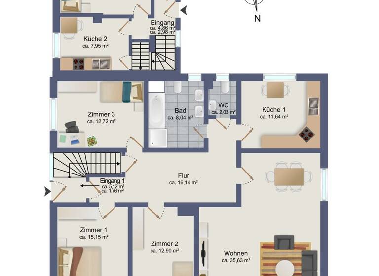 Einfamilienhaus zum Kauf 795.000 € 12 Zimmer 271,3 m² 635 m² Grundstück Tonndorf Hamburg / Tonndorf 22045