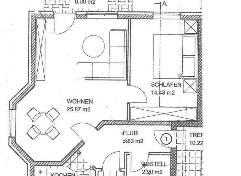 Wohnung zur Miete 427 € 2 Zimmer 67 m² Grumbacher Straße 32 Reichenbach Callenberg 09337