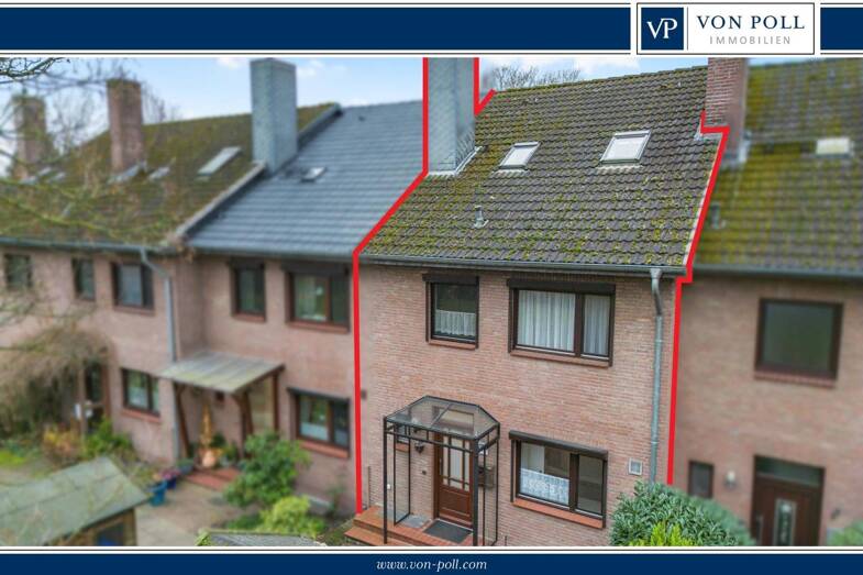 Reihenmittelhaus zum Kauf 359.000 € 6 Zimmer 150 m² 277 m² Grundstück Bad Bramstedt 24576