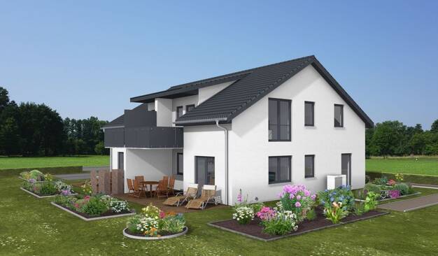 Terrassenwohnung zum Kauf - Neubau provisionsfrei 225.000 € 2 Zimmer 58,7 m² EG Wendisch Langendorf Klausdorf 18445