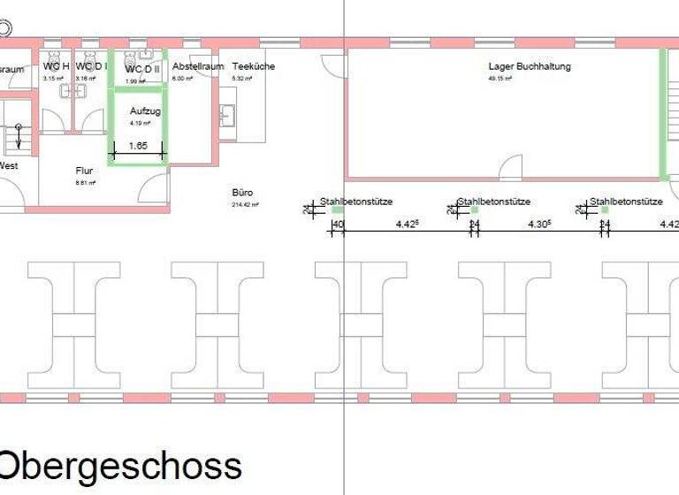 Bürofläche zur Miete 3.250 € 3 Zimmer 325 m² Bürofläche Gaimersheim 85080