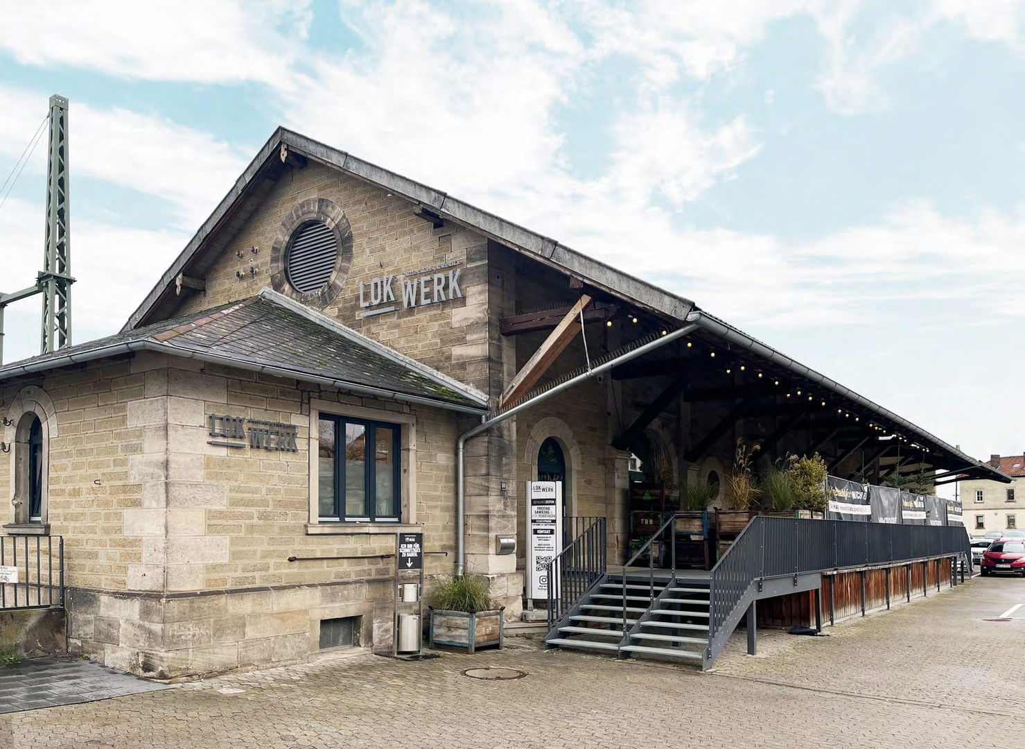 Restaurant zum Kauf provisionsfrei 528.500 € 381 m²<br/>Gastrofläche 650 m²<br/>Grundstück Bahnhofsstraße 10 Haßfurt Haßfurt 97437