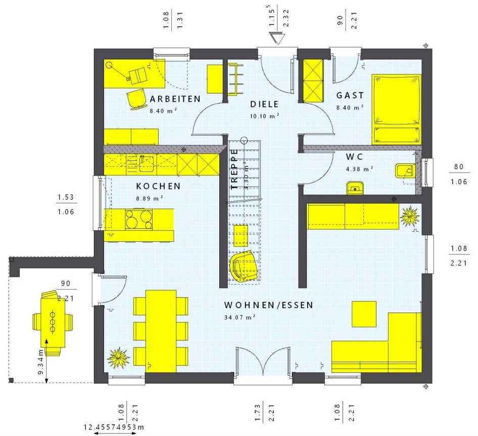 Einfamilienhaus zum Kauf provisionsfrei 586.000 € 7 Zimmer 139 m²<br/>Wohnfläche 725 m²<br/>Grundstück Laufen Sulzbach-Laufen 74429