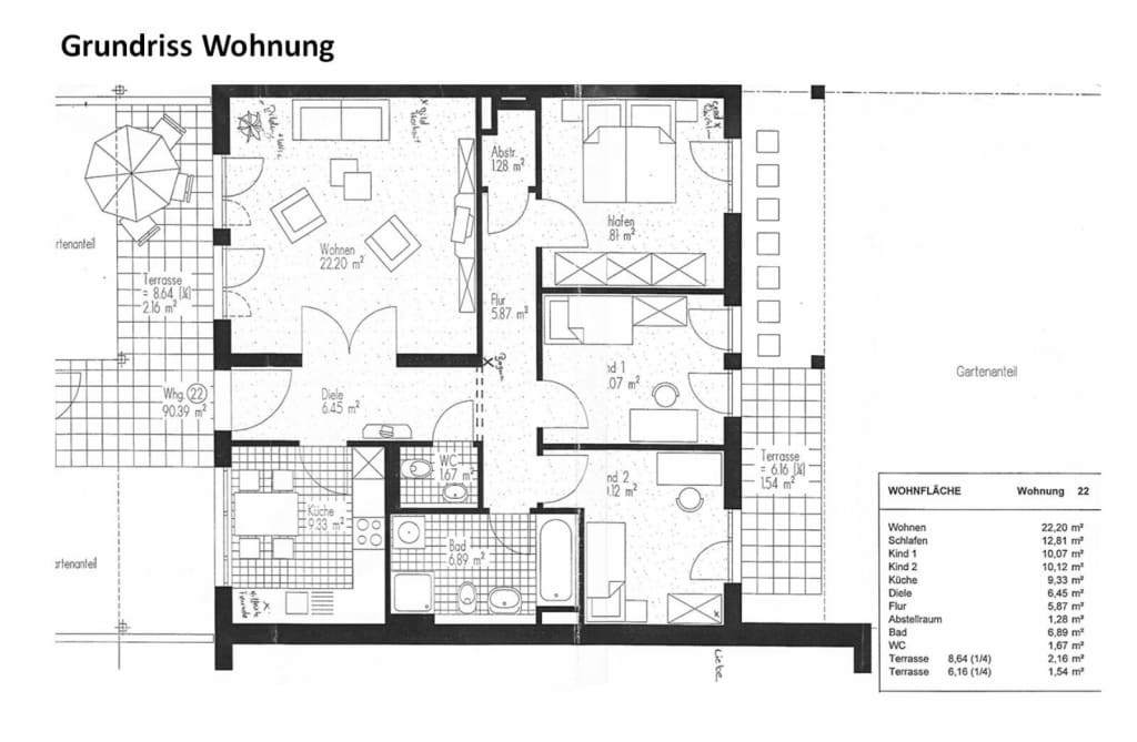 Wohnung zur Miete Wohnen auf Zeit 3.745 € 5 Zimmer 101 m²<br/>Wohnfläche 01.07.2025<br/>Verfügbarkeit Frauenmantelanger Am Hart München 80937