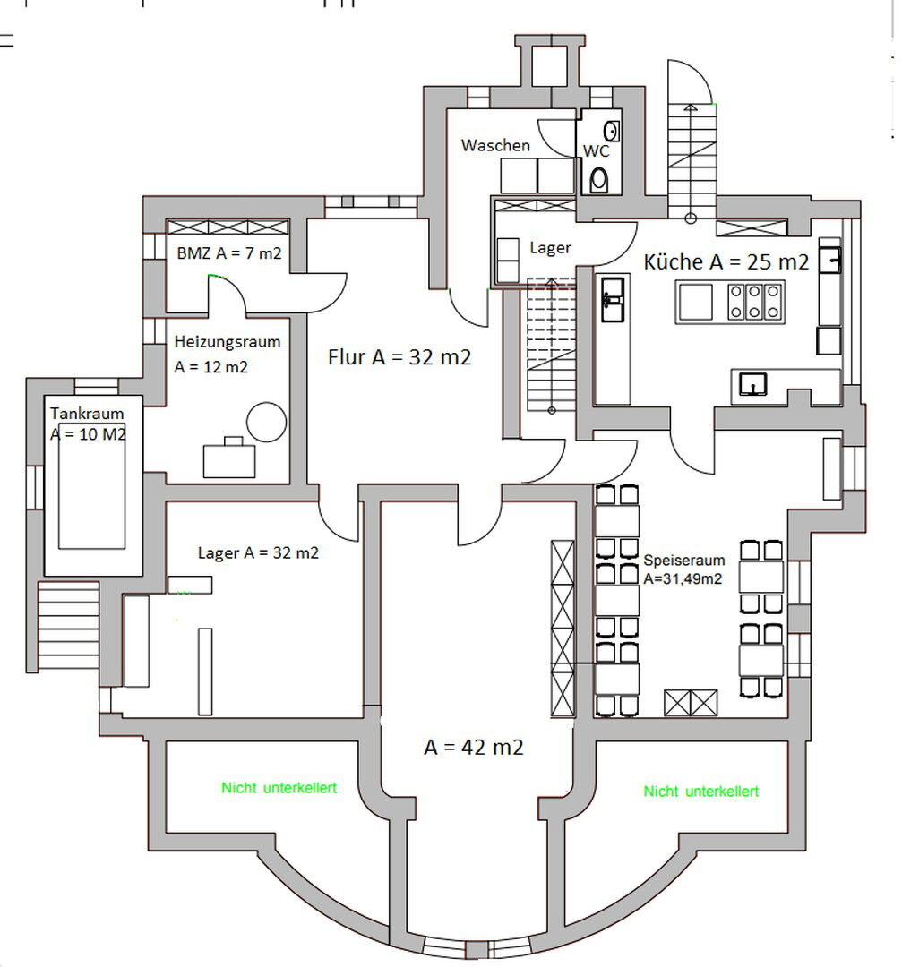 Hotel zur Miete provisionsfrei 5.500 € 26 Zimmer 20 m²<br/>Gastrofläche 3.000 m²<br/>Grundstück Heresbachstrasse 16 Foche - Demmeltrath - Fuhr Solingen 42719