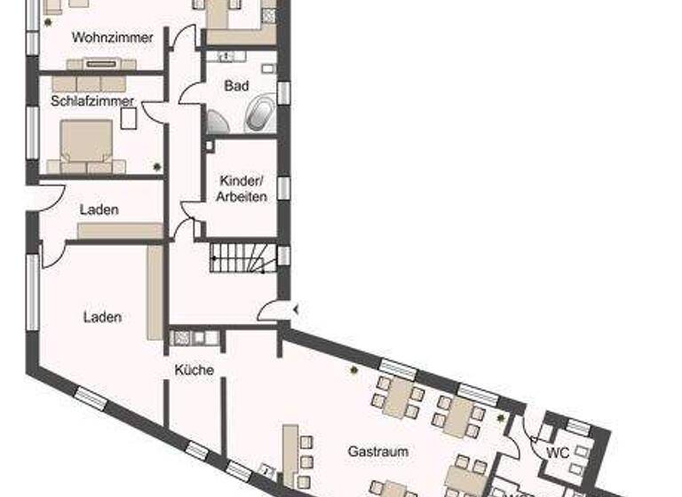 Haus zum Kauf 375.000 € 18 Zimmer 428 m² 1.550 m² Grundstück Scharnhorststraße 12 Großgörschen 06686