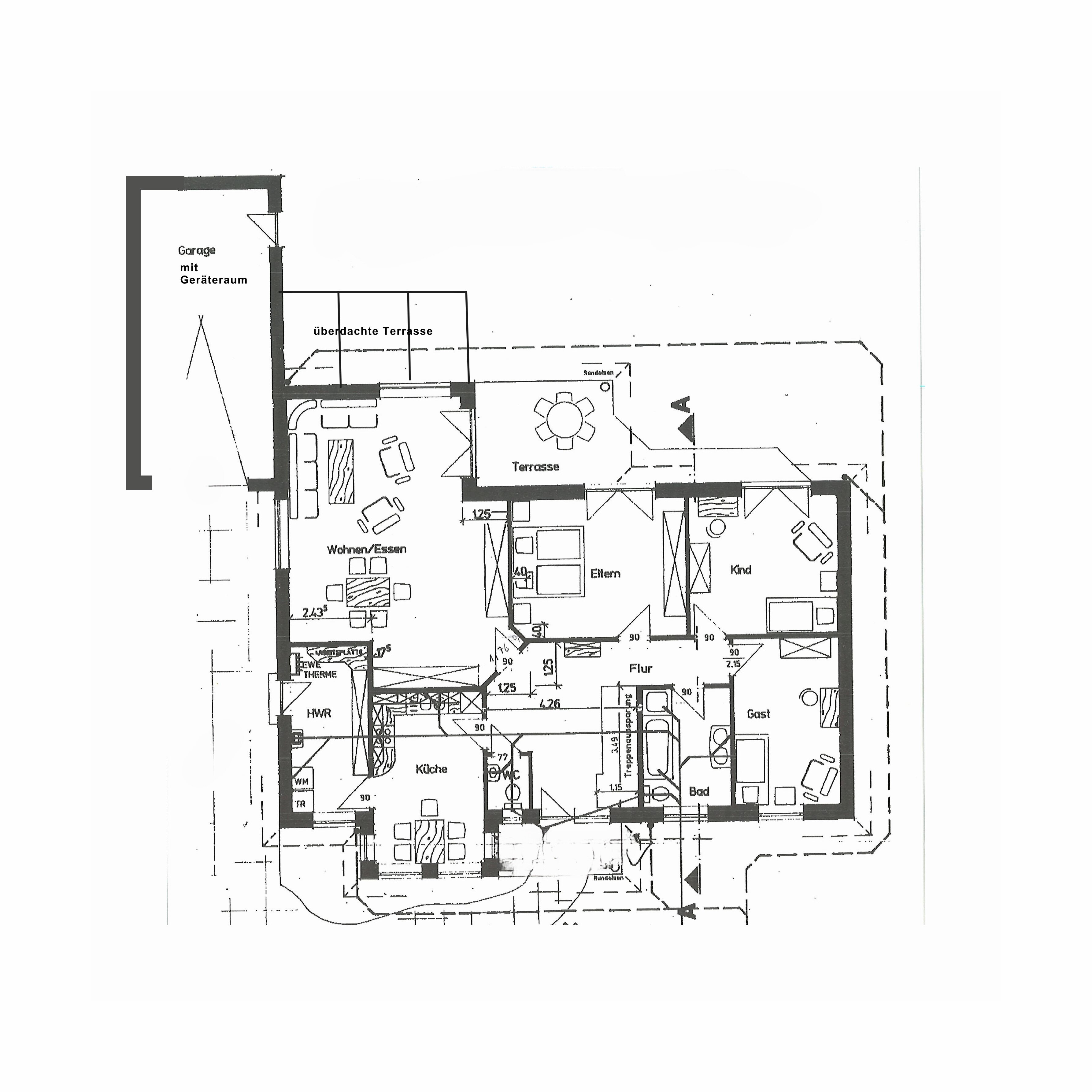 Bungalow zum Kauf provisionsfrei 7 Zimmer 230 m²<br/>Wohnfläche 1.100 m²<br/>Grundstück Kluse Kluse 26892