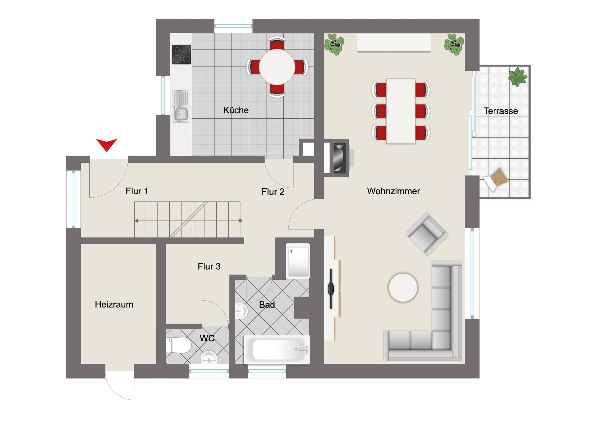 Einfamilienhaus zum Kauf 395.000 € 7 Zimmer 170 m²<br/>Wohnfläche 1.217 m²<br/>Grundstück Oberhöcking Landau 94405