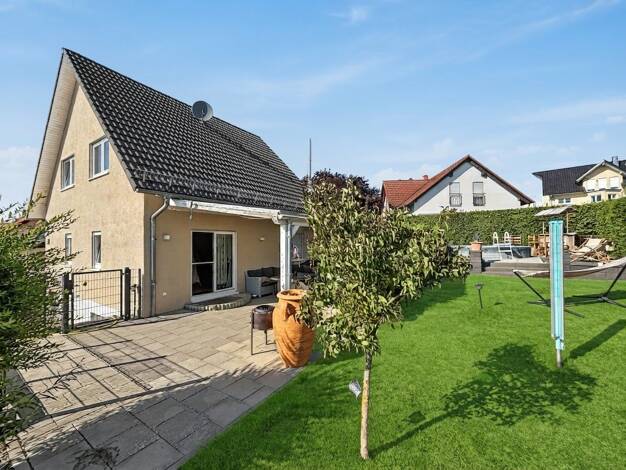 Einfamilienhaus zum Kauf 396.000 € 5 Zimmer 125,4 m² 689 m² Grundstück Weilmünster Weilmünster 35789