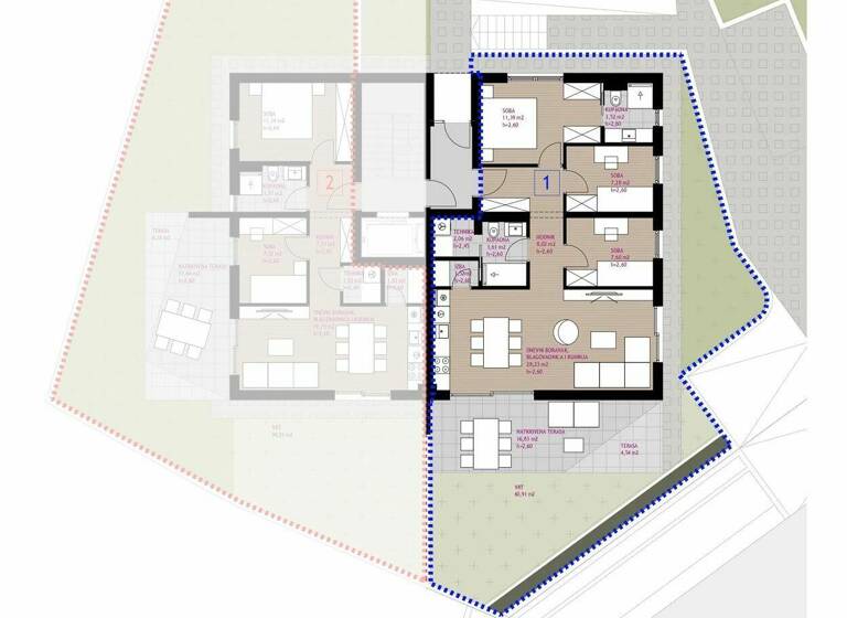 Wohnung zum Kauf 367.127 € 4 Zimmer 65 m² frei ab sofort Zadar 23000