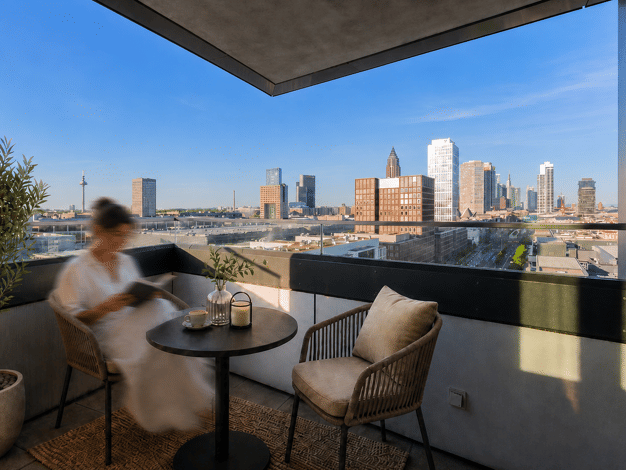 Wohnung zum Kauf 899.000 € 3 Zimmer 110 m² 13. Geschoss Gallus Innenstadt I 60486