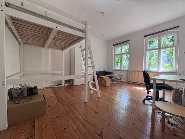 Studio zur Miete 735 € 1 Zimmer 35 m² 4. Geschoss frei ab 15.07.2026 Finowstraße 28 Friedrichshain Berlin 10247