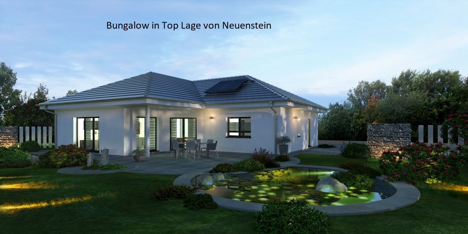 Bungalow zum Kauf provisionsfrei 533.999 € 4 Zimmer 142,2 m²<br/>Wohnfläche 520 m²<br/>Grundstück Neuenstein Neuenstein 74632