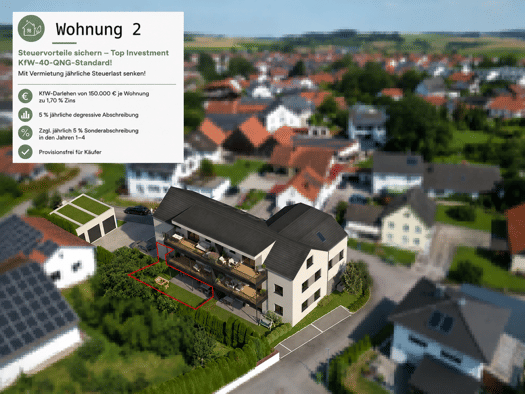 Wohnung zum Kauf - Erstbezug provisionsfrei 507.000 € 3 Zimmer 85,9 m² Essenbach 84051