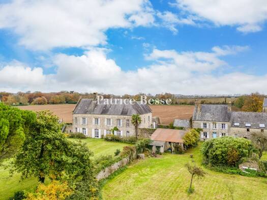 Reihenhaus zum Kauf 787.500 € 10 Zimmer 413 m² 4.506 m² Grundstück La Lande de Beaumont Valognes 50700