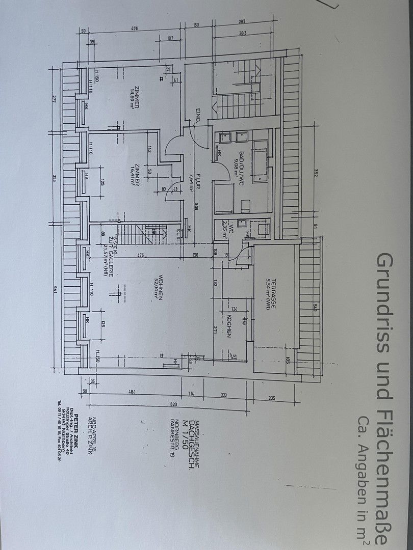 Maisonette zum Kauf provisionsfrei 615.000 € 3,5 Zimmer 130 m²<br/>Wohnfläche 5.<br/>Geschoss Guntherstraße Nürnberg 90461