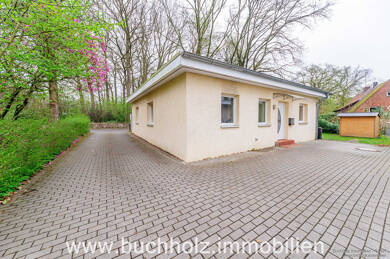 Bungalow zum Kauf 349.000 € 3 Zimmer 87,2 m² 500 m² Grundstück Trelde Buchholz in der Nordheide 21244