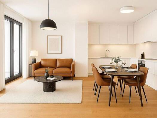 Wohnung zur Miete - Erstbezug 1.460 € 3 Zimmer 66,4 m² 1. Geschoss frei ab 15.01.2026 Bellingweg 28 Bad Cannstatt Stuttgart 70372