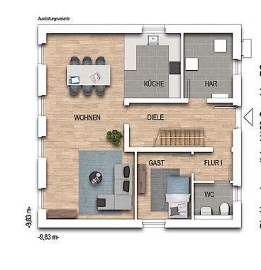 Einfamilienhaus zum Kauf 570.375 € 5 Zimmer 148 m²<br/>Wohnfläche 575 m²<br/>Grundstück Harksheide Norderstedt 22844