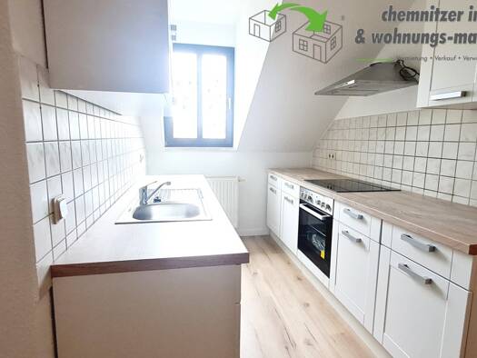 Maisonette zur Miete 443 € 3 Zimmer 88,6 m² 4. Geschoss Tschaikowskistraße 74 Sonnenberg Chemnitz / Sonnenberg 09130